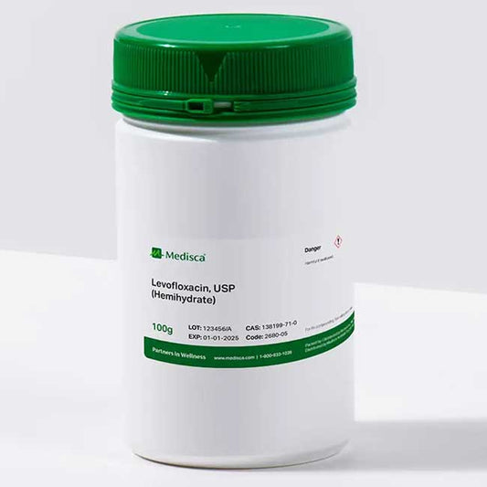 Levofloxacin USP (Hemihydrate) For Compounding (API)