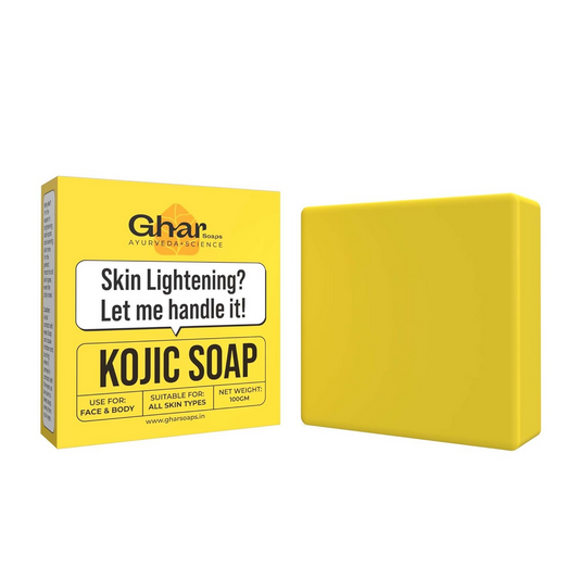 Ghar Soaps Kojic Acid 2% Soap with Niacinamide