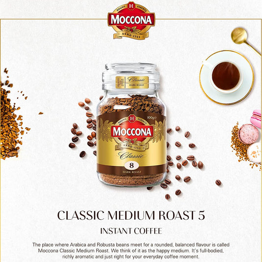 Classic Dark Roast And Espresso Instant Coffee