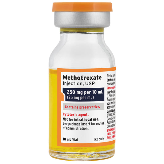 Methotrexate Injection 250 mg/mL Vial 10 mL (RX)