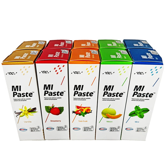 MI Paste Variety Pack of 5 Flavors x 2 (10-Pack)