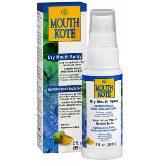MouthKote Dry Mouth Spray Oral Moisturizer with Yerba Santa