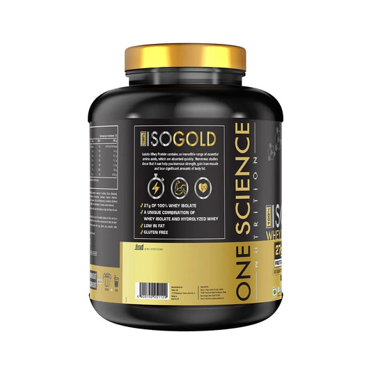 One Science Nutrition 100% ISO Gold Whey Protein