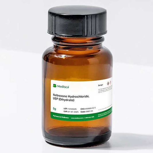 Naltrexone Hydrochloride USP (Dihydrate) For Compounding (API)