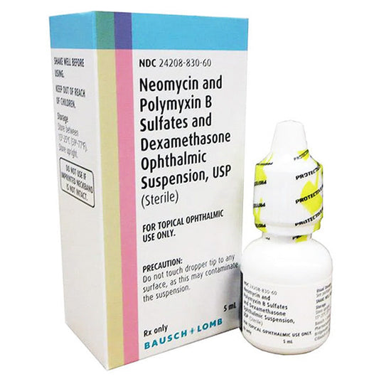 Neomycin Polymyxin B Sulfates Dexamethasone Eye Drops, Ophthalmic Suspension (RX)