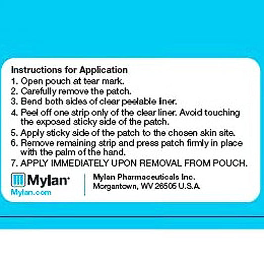 Mylan Nitroglycerin Transdermal Patches 0.2 mg/hr, 30 Count (Rx)