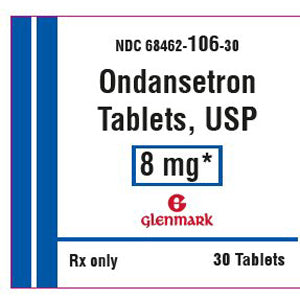 Ondansetron 8 mg Orally Disintegrating Tablets by Glemark 10/Pk (Rx)