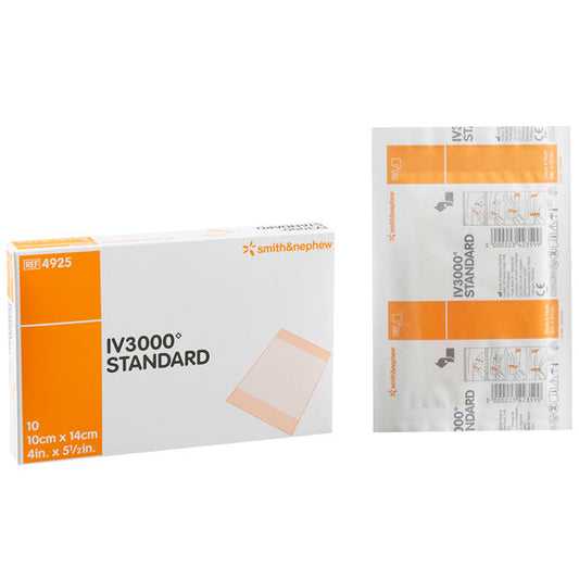 Opsite IV Catheter Securement Dressing 4" x 5.5" Sterile, 10 dressings per box