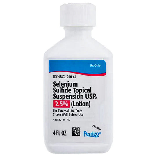 Selenium Sulfide Lotion 2.5% Topical Suspension 4 oz