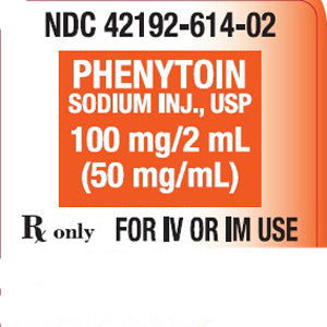 Phenytoin injection 2 mL Single-Dose Vials x 10/Pack (RX)