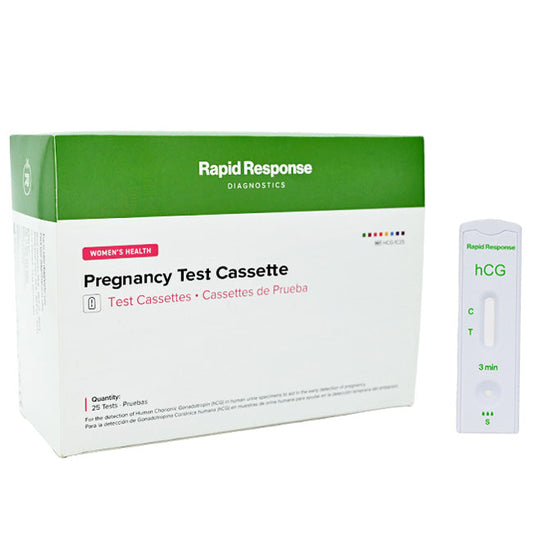 Pregnancy Cassette Test Kits, Office Use 25/Box