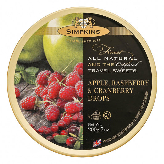 Apple Raspberry And Cranberry Drops