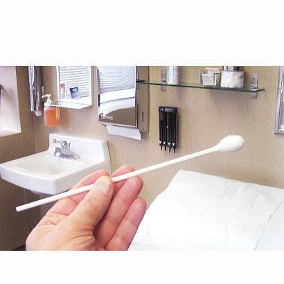 Scopettes OB GYN Rayon Tip Swab Sticks Plastic Shaft 16 inch, Non-Sterile, 50/Case