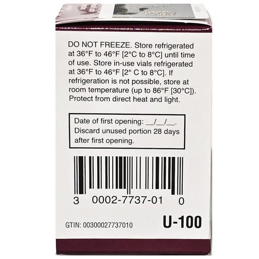 Insulin Lispro Injection U-100 Multiple Dose Vial 10 mL **Requires Refrigeration**