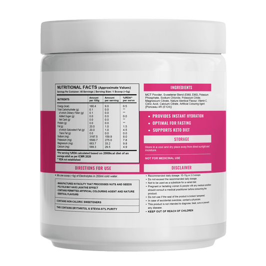 Wellcore - Electrolytes | Miami Thunder | 2x200g, 80 Servings