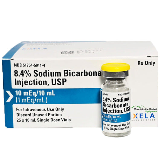 Sodium Bicarbonate Injection 8.4% Dose IV 10 mL Vial (Rx)