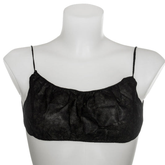 Spa Bra without Back Disposable, Black Color, Large/X-Large Size