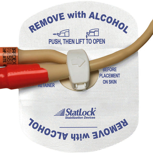 Statlock Foley Catheter Stabilization Device with Tricot Anchor Pad Adult