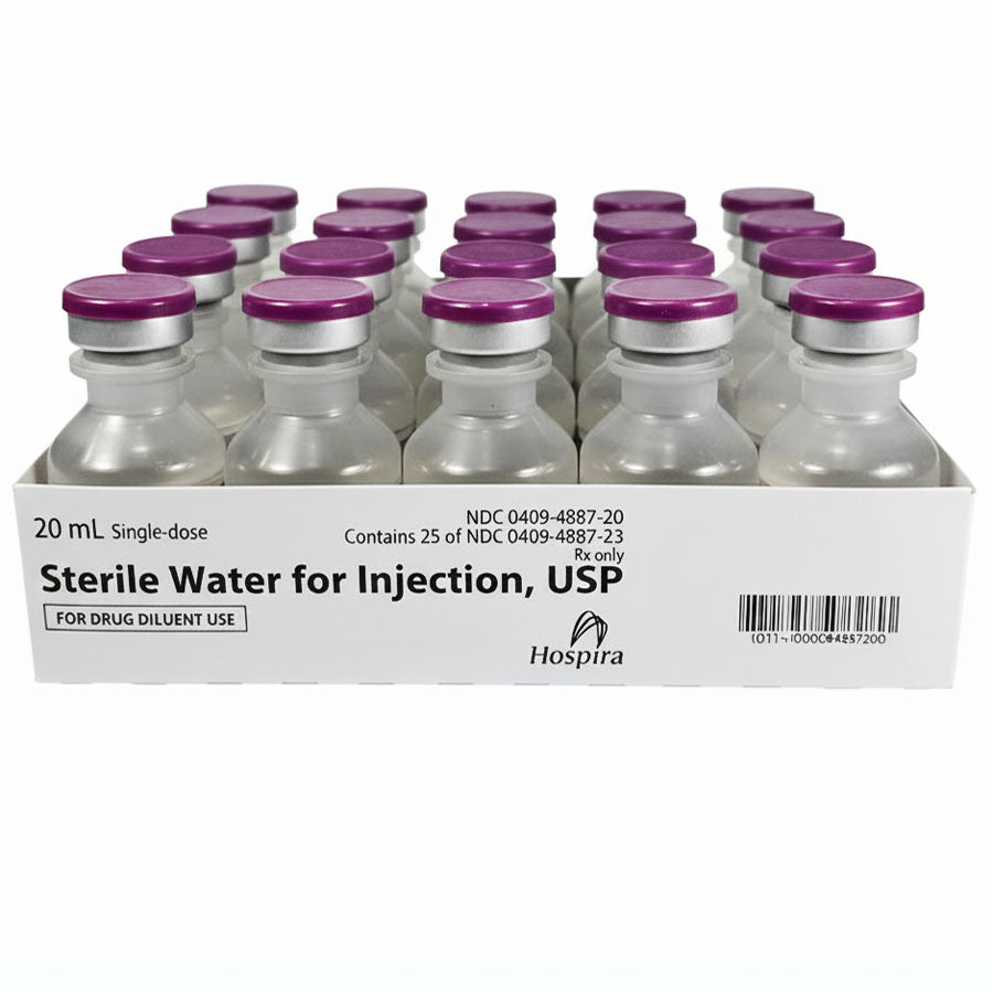 hospira bac water australia Sterile Water Injection 20 mL Single-Dose Vials by Hospira 25/Tray (Rx – Himkhand