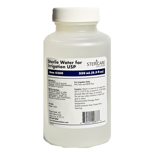 Sterile Water for Irrigation USP with Screw Top