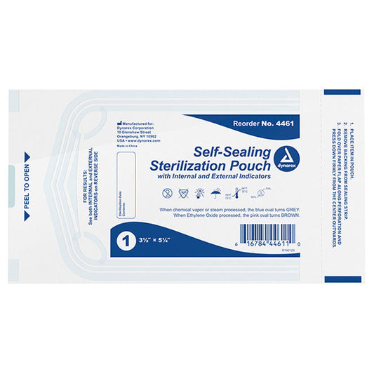 Sterilization Pouches Self-Sealing 200/Box