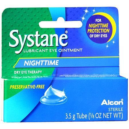 Systane Nighttime Eye Relief Lubricant Ointment for Dry Eyes