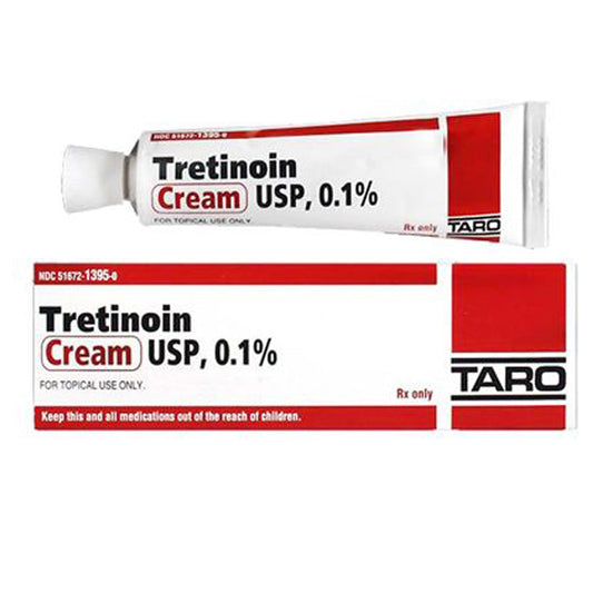 Taro Tretinoin Cream 0.1% 20 gram Tube (Rx)