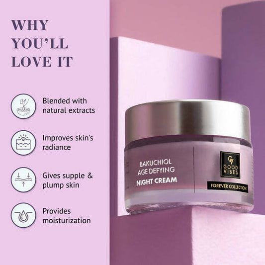 Good Vibes Bakuchiol Age Defying Night Cream