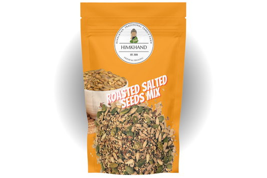 Roasted salted seeds mix by himkhand 200 gram pack
