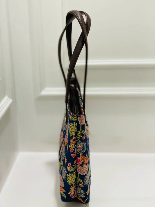 Tote Bag Set For Women Midnight Bloom 5-in-1