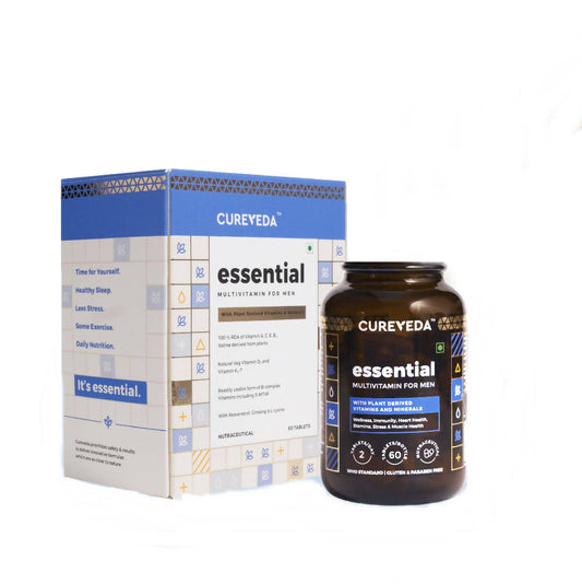 Cureveda Essential Multivitamins For Men Tablets