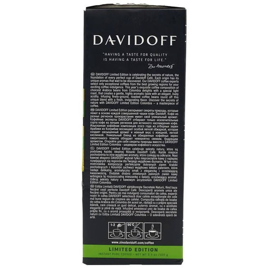 Davidoff Secrets Of Nature Colombia Limited Edition Coffee Powder