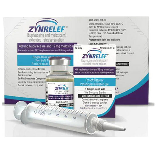 ZYNRELEF Kit (bupivacaine and meloxicam) Extended-Release Solution