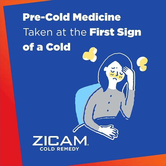 Zicam Cold Remedy Rapidmelts with Echinacea Lemon Lime Flavor 25 Count