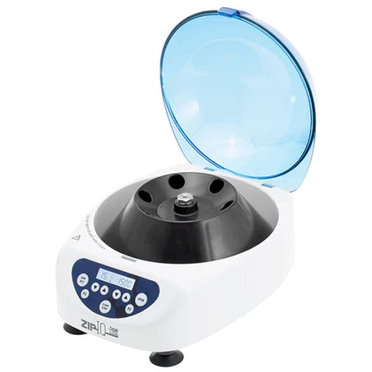 Zip-IQ TT Test Tube Centrifuge (1-15ml), 5,000 RPM, 0-Lock, 90-240v