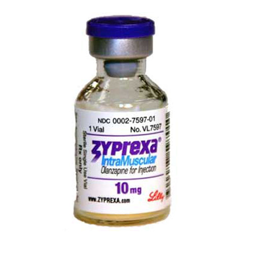 Zyprexa Olanzapine for Injection 10 mg Vial (Rx)