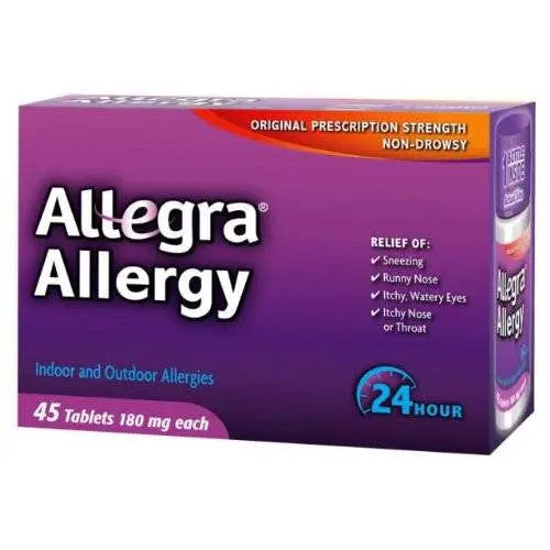 Allegra Allergy 24 Hour Relief 45 Tablets