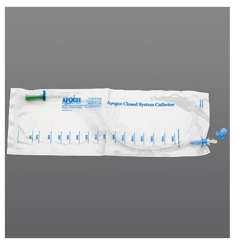 Hollister Apogee Closed System Intermittent Catheter with Coude Tip