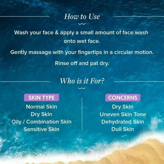 Aqualogica Illuminate+ Smoothie Face Wash With Wild Berries & Alpha Arbutin