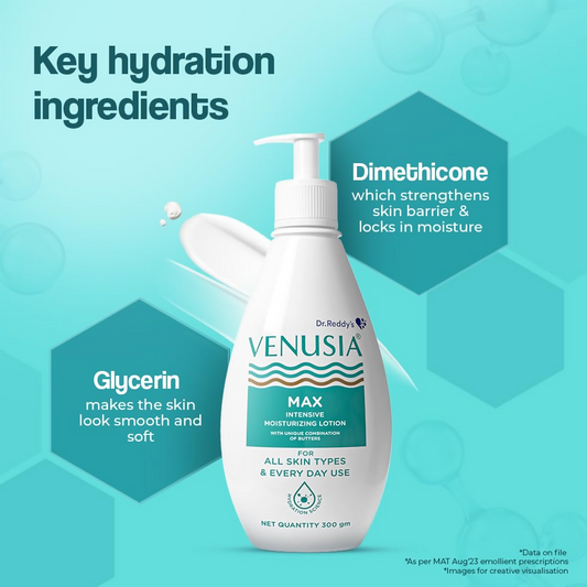 Dr. Reddy's Venusia Max Intensive Moisturizing Lotion