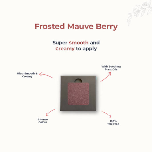 Disguise Satin Smooth Eyeshadow Squares - Frosted Mauve Berry 209