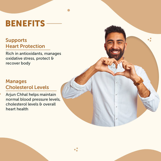 Natural Arjun Chhal Powder to Boost Heart Health