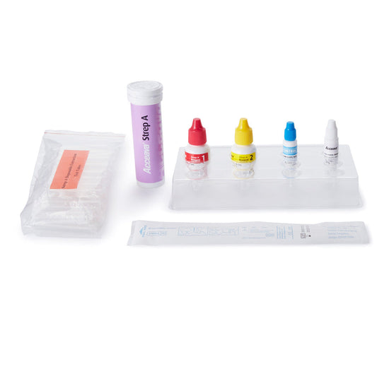 Acceava Rapid Strep A Test Kit CLIA Waived, 50 Test Per Box by Abbott Rapid Dx North America