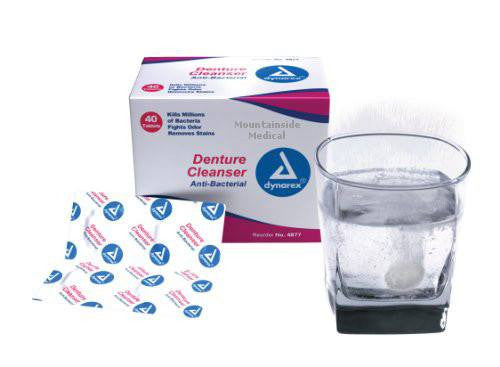 Denture Cleanser Tablets 40/Box