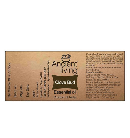 Ancient Living Clove Bud Essential Oil