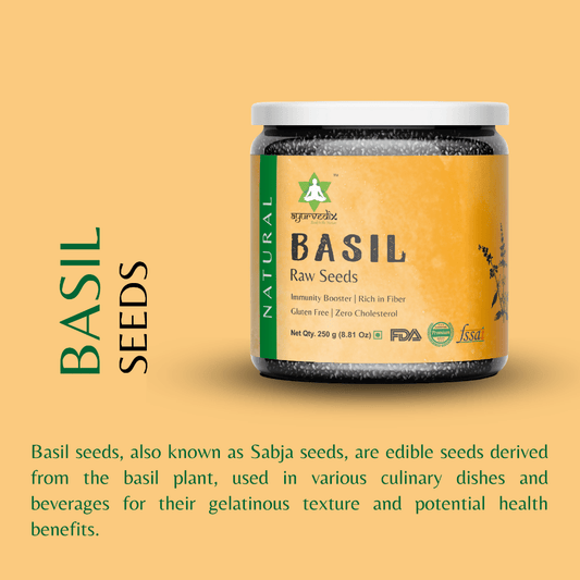 Ayurvedix Nutritious Basil Seeds