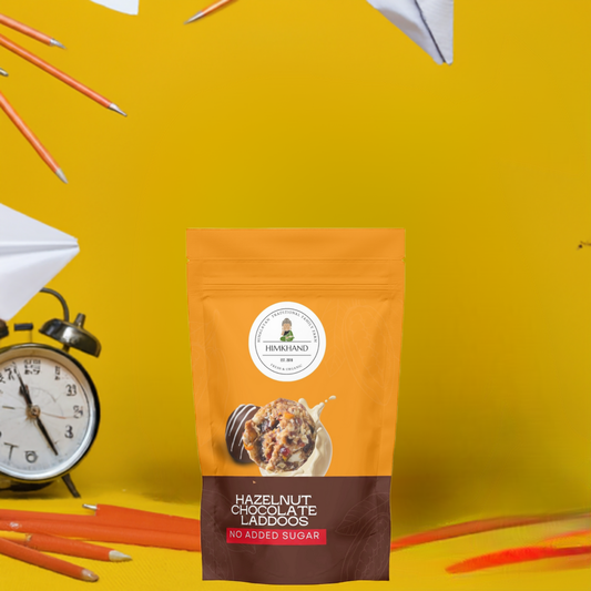Hazelnut Chocolate Laddoos - No Added Sugar | 100% Natural