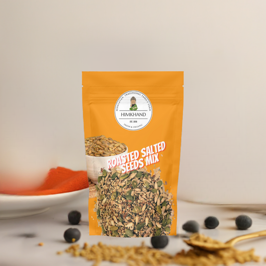 Roasted salted seeds mix by himkhand 200 gram pack