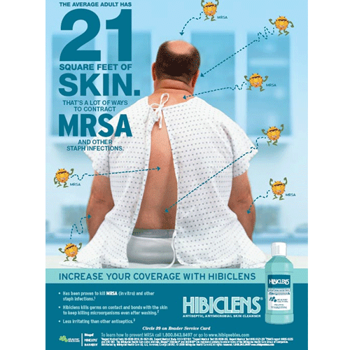 Hibiclens Antimicrobial Skin Antiseptic Cleanser (Chlorhexidine Gluconate) 4 oz