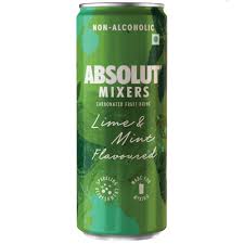 Absolut Lime and Mint Mixers 250ml